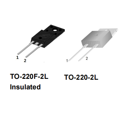 30A 600V Rask gjenopprettingsdiode MUR3060 TO-220-2L