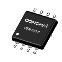 30A 30V N-channel โหมดเพิ่มประสิทธิภาพ MOSFET DH081N03R DFN3*3-8