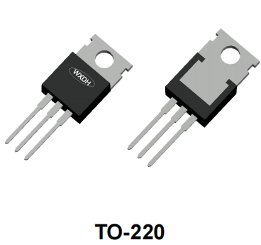 60A 68V N-kanali laiendusrežiimi v&otilde;imsus MOSFET DH60N06 TO-220C