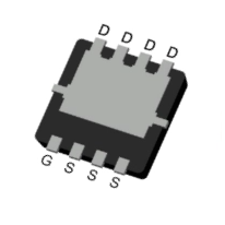 30A 30V N-channel โหมดเพิ่มประสิทธิภาพ MOSFET DH081N03R DFN3*3-8